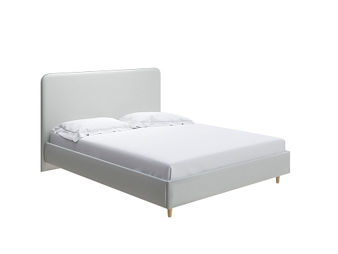 Кровать с мягким изголовьем Mia - Стильная кровать со встроенным основанием