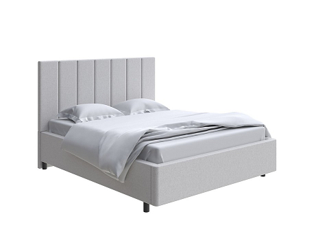 Кровать 160 на 200 Oktava - Кровать в лаконичном дизайне в обивке из мебельной ткани или экокожи.
