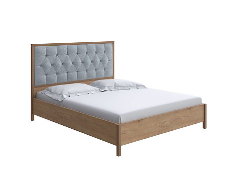Двуспальная кровать с высоким изголовьем Vester Lite - Современная кровать со встроенным основанием