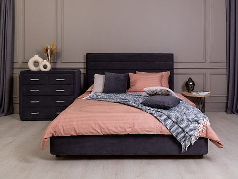 Кровать 160х190 Verona - Кровать в лаконичном дизайне в обивке из мебельной ткани или экокожи.