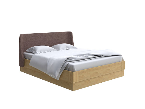 Кровать Lagom Side Wood с подъемным механизмом - Кровать со встроенным ПМ механизмом. 