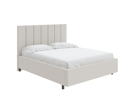 Кровать 160 на 200 Oktava - Кровать в лаконичном дизайне в обивке из мебельной ткани или экокожи.