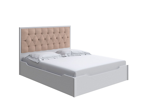Кровать с мягким изголовьем Vester с подъемным механизмом - Современная кровать с подъемным механизмом