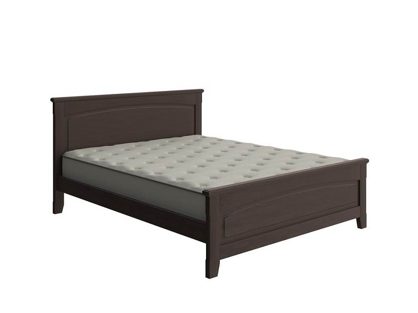 Кровать Marselle 80x180 Массив (сосна) Венге - Классическая кровать из массива