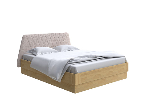Кровать из массива Lagom Hill Wood с подъемным механизмом - Кровать со встроенным основанием. 