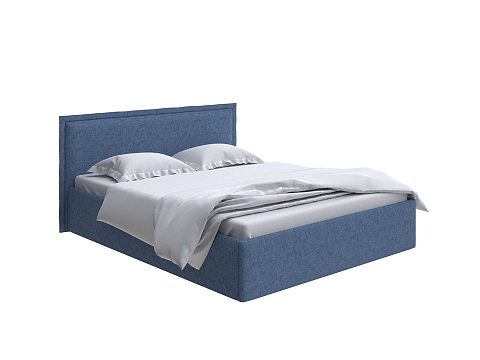 Кровать 160 на 200 Aura Next - Кровать в лаконичном дизайне в обивке из мебельной ткани