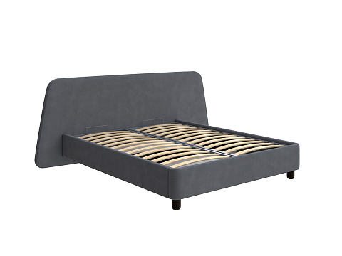 Кровать 160 на 200 Sten Berg Right - Мягкая кровать с необычным дизайном изголовья на правую сторону