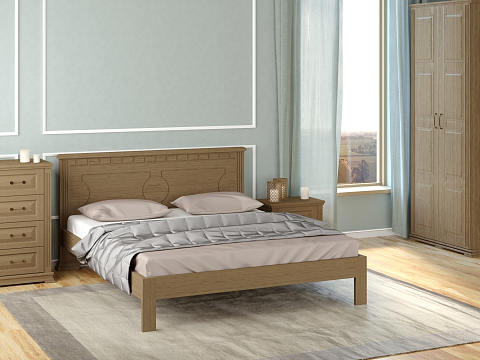 Кровать 160 на 200 Milena-М-тахта - Кровать в классическом стиле из массива.