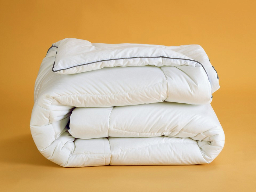 Одеяло теплое One Comfort 140x205 Хлопок Бежевый - Воздушное одеяло с наполнением «лебяжий пух» бережно окутает вас во время сна и подарит комфортный сон