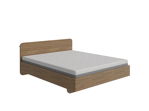 Двуспальная кровать Minima - Кровать из массива с округленным изголовьем. 