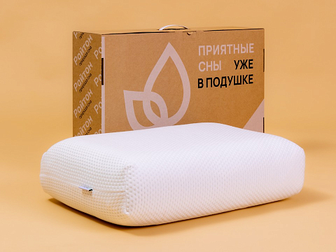 Подушка с эффектом памяти Shape Maxi - Анатомическая подушка классической формы.