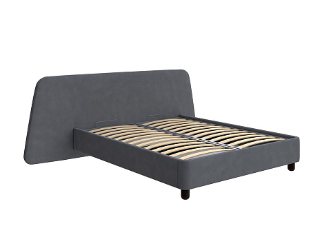 Кровать 160 на 200 Sten Berg Left - Мягкая кровать с необычным дизайном изголовья на левую сторону