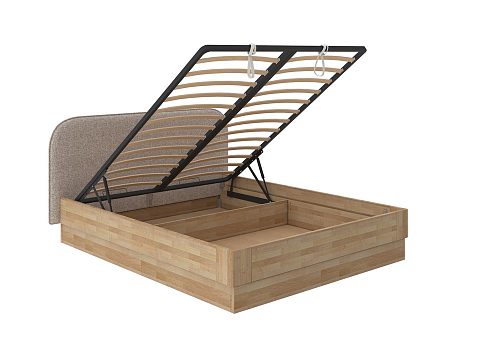 Деревянная кровать Lagom Plane Wood с подъемным механизмом - Кровать с ПМ. 