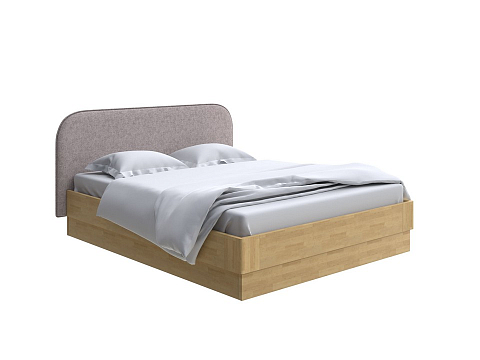 Коричневая кровать Lagom Plane Wood с подъемным механизмом - Кровать с ПМ. 