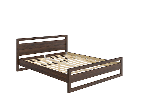 Кровать 160х190 Kvebek - Элегантная кровать из массива дерева с основанием