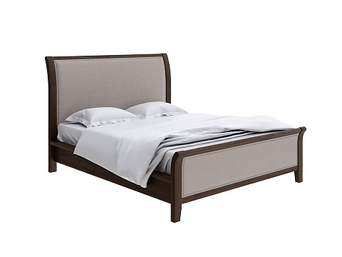 Деревянная кровать Dublin - Уютная кровать со встроенным основанием из массива сосны с мягкими элементами.