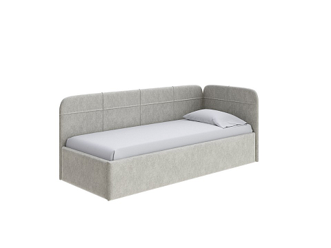 Кровать 120х200 Life Junior софа (без основания) - Небольшая кровать в мягкой обивке в лаконичном дизайне.