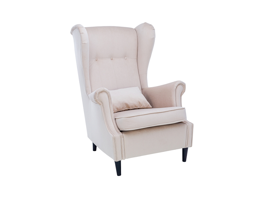 Кресло King 81x77 Ткань Velutto 18 - Мягкое кресло с высокой спинкой