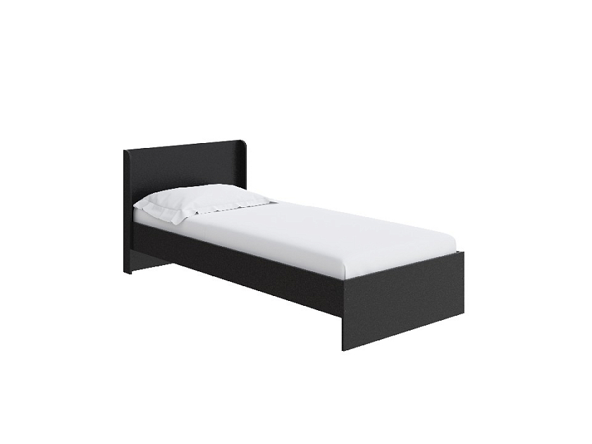 Кровать Practica 80x190 ЛДСП Черный - Изящная кровать для любого интерьера