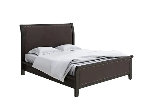 Двуспальная кровать с матрасом Dublin - Уютная кровать со встроенным основанием из массива сосны с мягкими элементами.