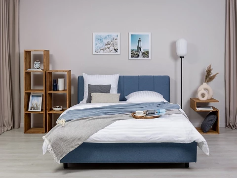 Двуспальная кровать с матрасом Nuvola-7 NEW - Современная кровать в стиле минимализм